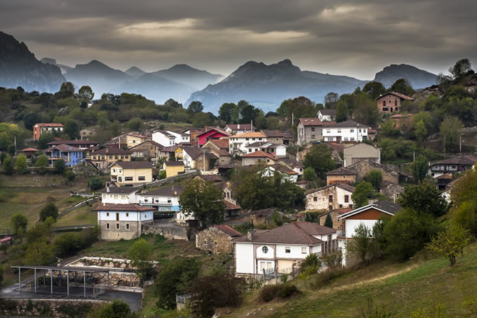 Asiego, eine beispielhafte Stadt von Cabrales
