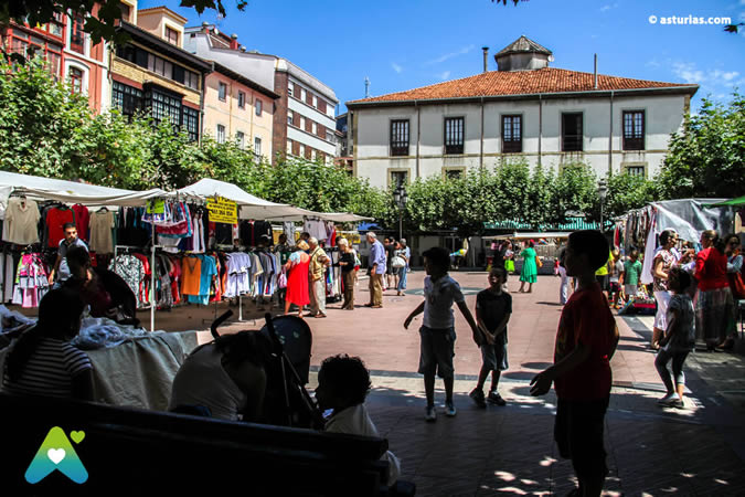 Mercados semanales Asturias