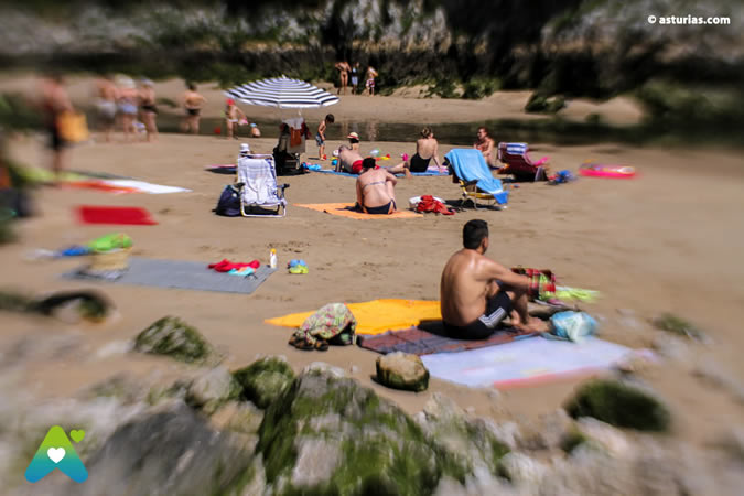 Playas para niños en Asturias