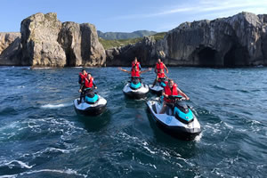 Motos de agua en Asturias