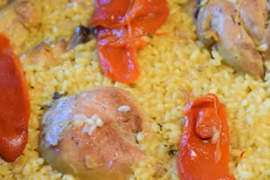 Receta arroz con pitu caleya