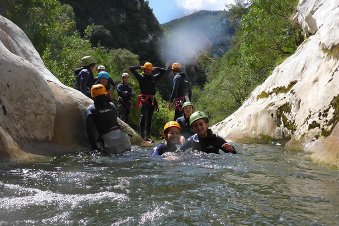Barranquismo Bautismo