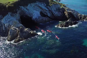 Canoas por la costa occidental