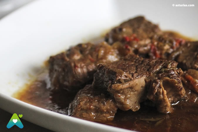 Recipe beef governed Oviedo style