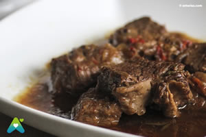 Receta carne gobernada al estilo Oviedo