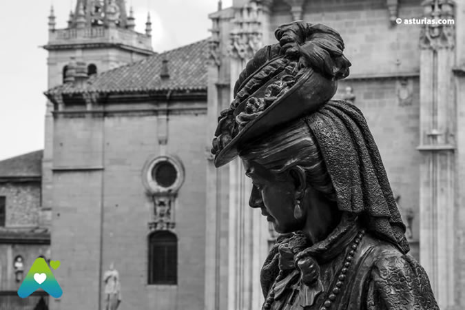 The historic center of Oviedo