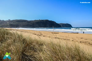 Accesos playa de Rodiles 2025