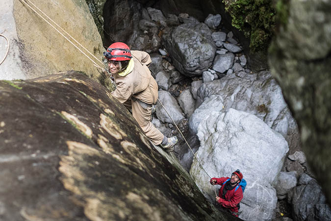 Cueva Huerta: espeleo en Teverga