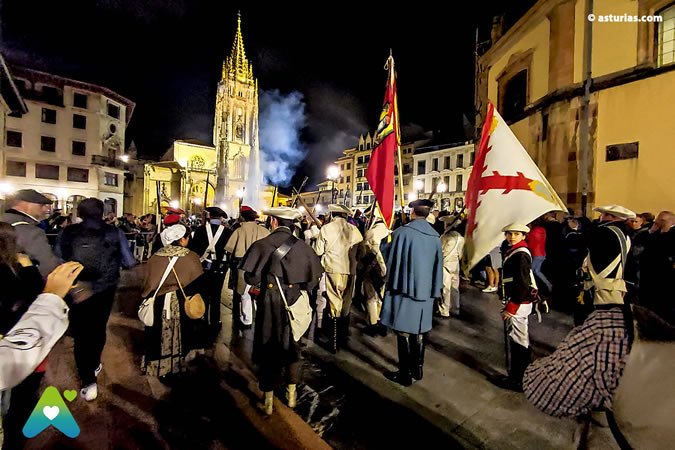 Fiesta del Desarme en Oviedo