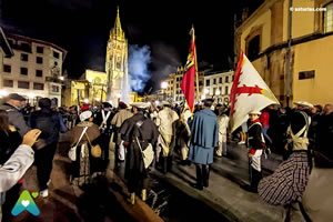 Fiesta del Desarme en Oviedo