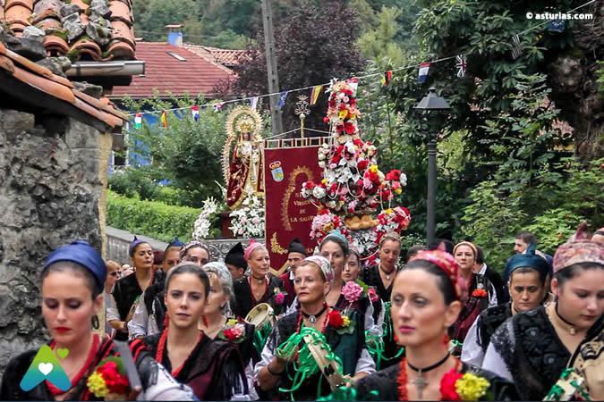 La Virgen de la Salud en Cabrales