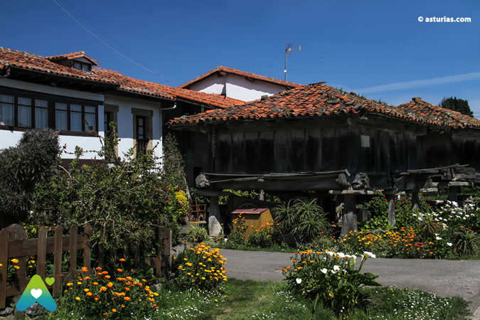 Hórreos asturianos