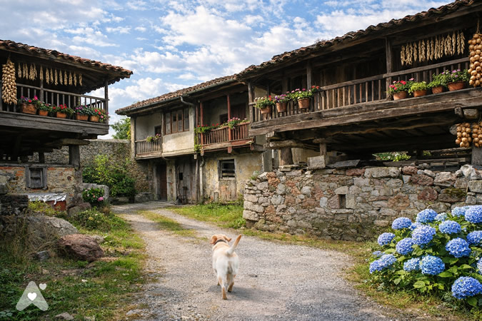 Asturische Getreidespeicher