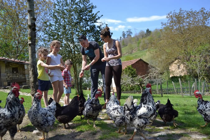 Lustige Aktivitäten mit Kindern in Onís
