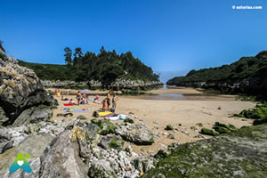 Acantilados y playa de Guadamía - ribadesella.com