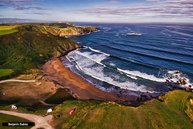 Beaches of Verdicio, Aguilera and Carniciega