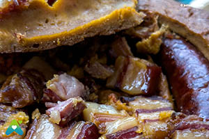 Receta de boroña preñada