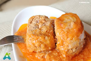 Receta Rollo de bonito