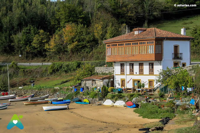 The estuary of Villaviciosa