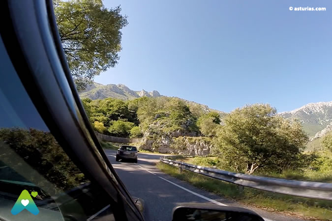Fahrstrecken Asturien