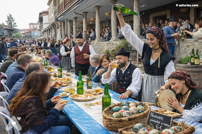 Osterwoche in Asturien