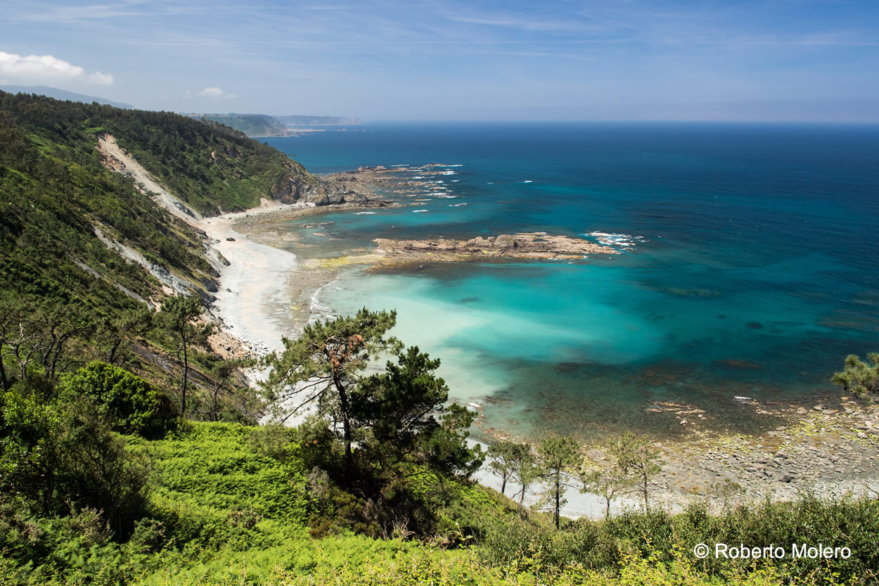 Path of the viewpoints: lower Nalón