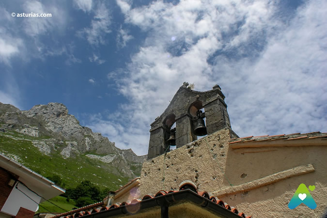 Tielve de Cabrales, ein Dorf in den Bergen