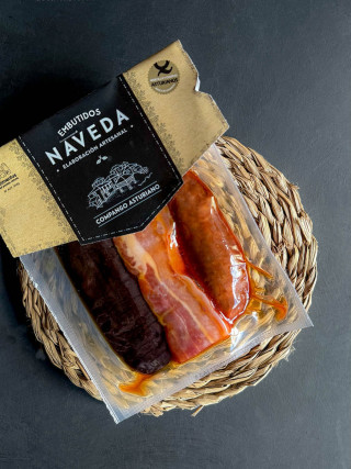 Compangu fabada de tres raciones: marca de garantía