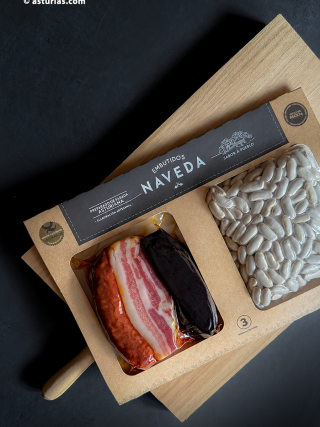 Pack fabada asturiana tres raciones Naveda