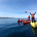 Canoas por la costa occidental