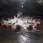 Descenso del Eo en canoa