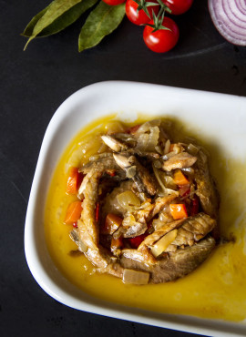 Verdel ou xarda marinée : Eutimio Gastro