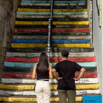 Escaleras del rock en Gijón
