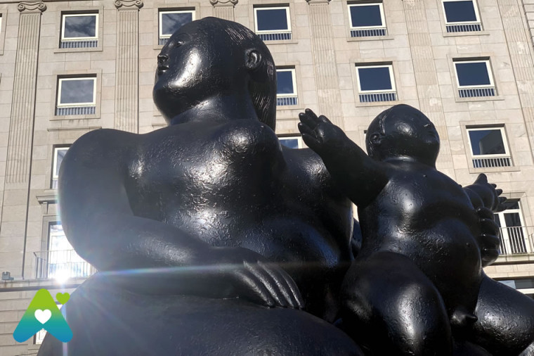 Las esculturas de Oviedo