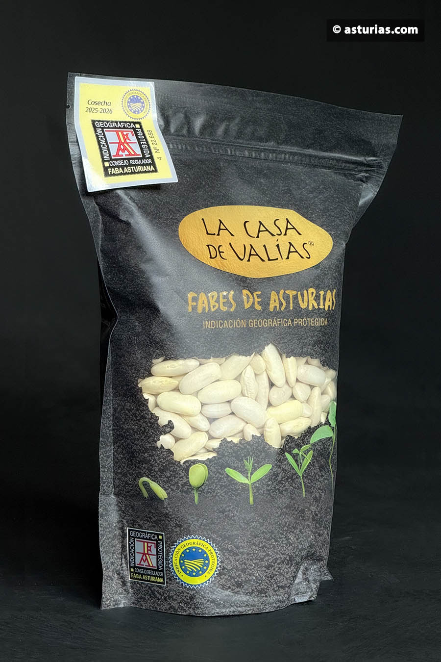 Alubias IGP para fabada asturiana