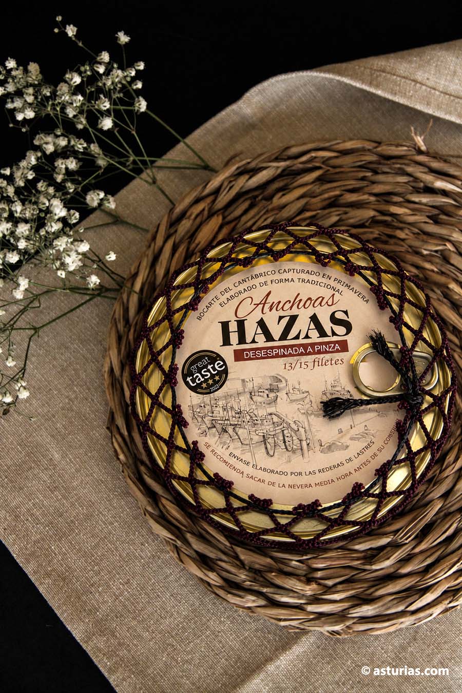 Anchoas Hazas: anchoas artesanales del Cantábrico